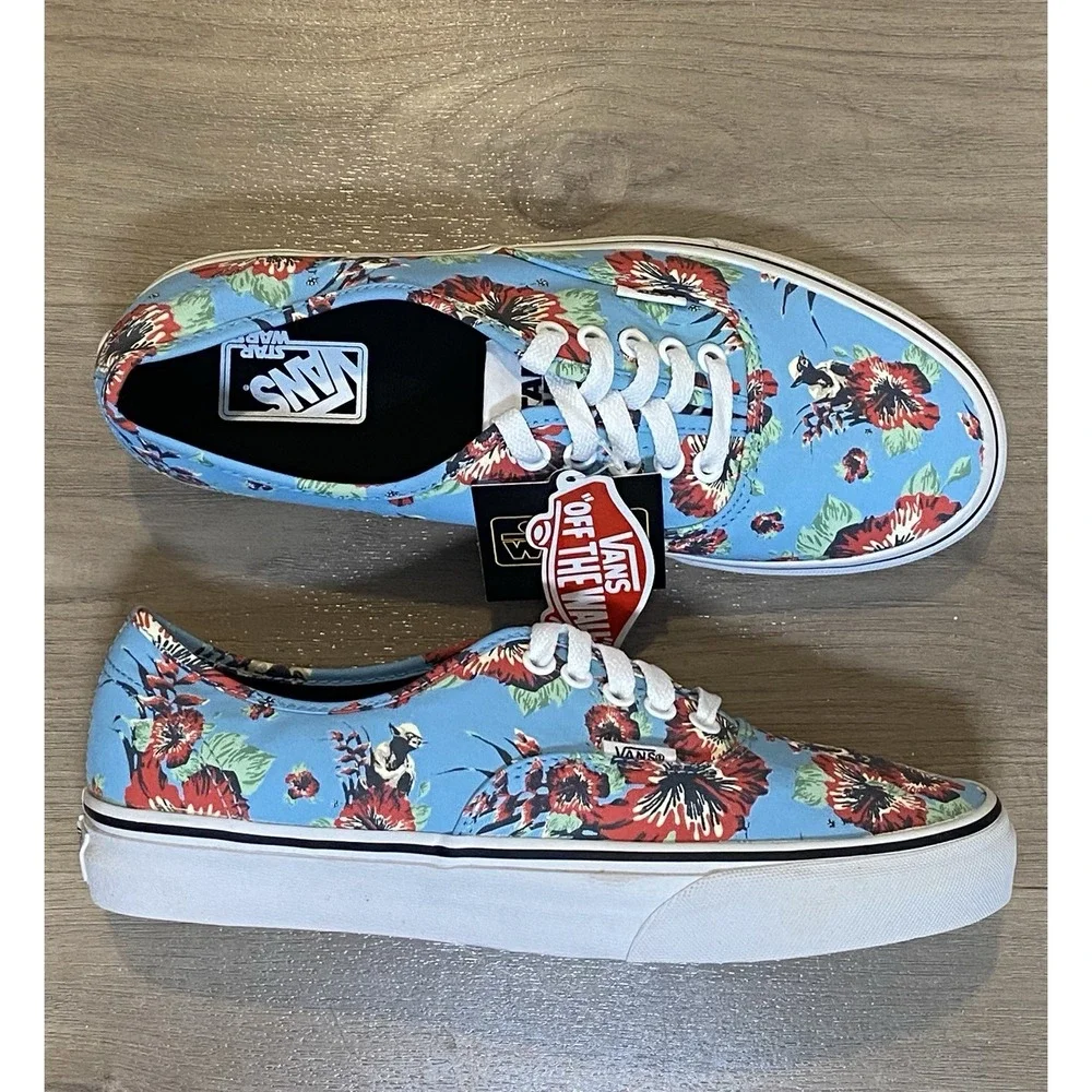 NWOB Vans x Star Wars YODA ALOHA Shoes Disney Unisex Men's Size 8 / Women's 9.5